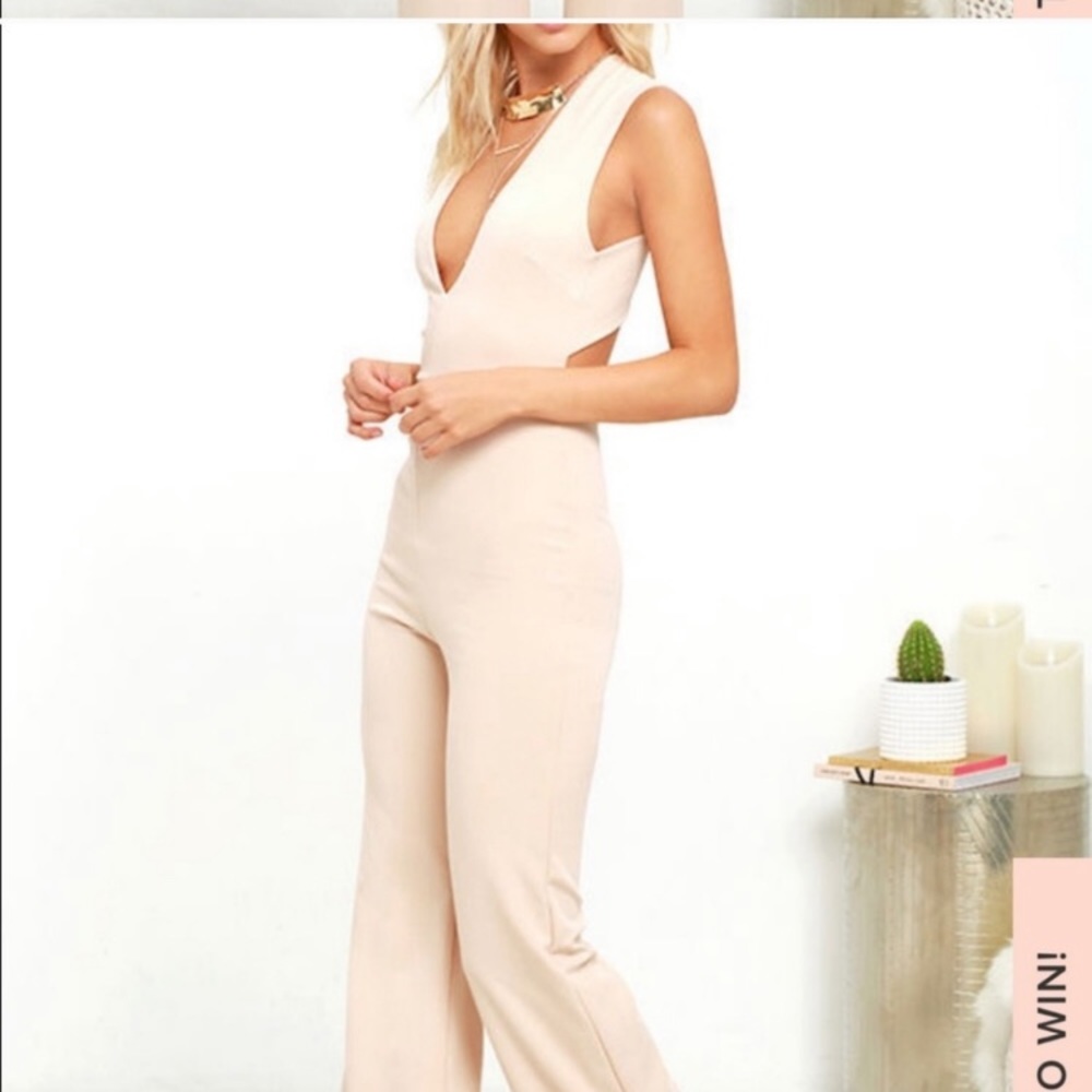 Lulus jumpsuit Thinking out loud